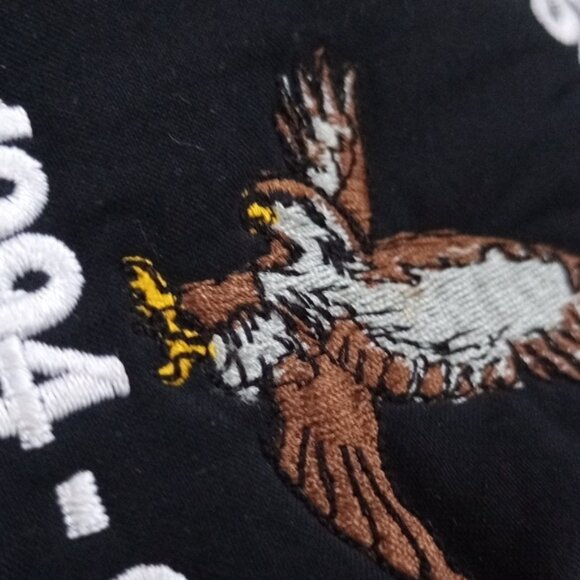 Vintage 1994-95 FALCON Basketball COSSA  Champs STARTER Style Pullover Jacket - Picture 7 of 9